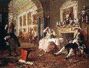 William Hogarth Marriage France oil painting artist